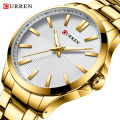 CURREN 8322 2019 New Men Gold Watch Brand Analog Sport Watches Fashion Business Quartz Clock Male Waterproof Relogio Masculino